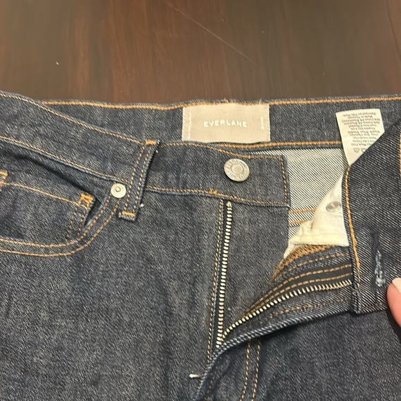 Everlane Minimalist High Rise Skinny Ankle Classic Jeans Dark Wash Size 26 - Picture 7 of 12